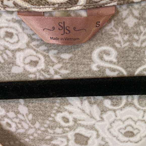 ❤️🔥5/20$ SJS💫Women’s White/Brown V-Neck Sleeveless Lightweight Tank Top - Picture 8 of 10